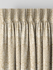 William Morris At Home Oat Natural Brother Rabbit Woven Made to Measure Curtains - Image 5 of 9