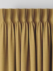 William Morris At Home Sunflower Yellow Reed Made to Measure Curtains - Image 5 of 9