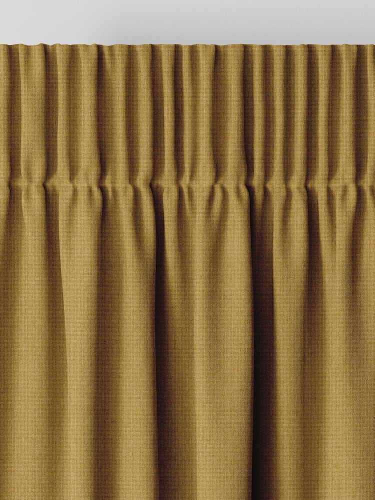 William Morris At Home Sunflower Yellow Reed Made to Measure Curtains - Image 6 of 9