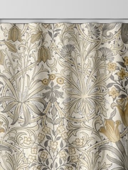 William Morris At Home Barley Grey Woodland Weeds Made to Measure Curtains - Image 8 of 9