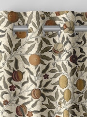 William Morris At Home Natural Fruit Made to Measure Curtains - Image 7 of 9