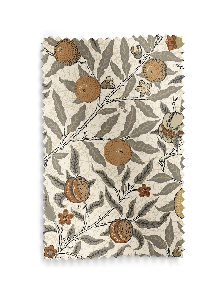 William Morris At Home Natural Fruit Made to Measure Curtains - Image 9 of 9