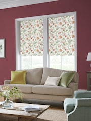 Laura Ashley Cream/Red Rosalind Made to Measure Roller Blind - Image 2 of 6
