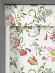 Laura Ashley Cream/Red Rosalind Made to Measure Roller Blind - Image 5 of 6