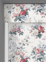 Laura Ashley Cream/Red Stowe Made to Measure Roller Blind - Image 5 of 6