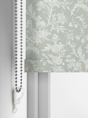 Laura Ashley Sage Green Lloyd Made to Measure Roller Blind - Image 3 of 6