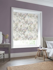 Laura Ashley Purple Linlithgow Made to Measure Roller Blind - Image 2 of 6