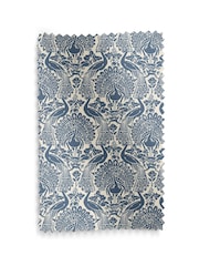 Laura Ashley Seaspray Blue Peacock Damask Made to Measure Roller Blind - Image 6 of 6