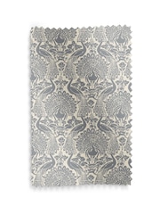 Laura Ashley Steel Grey Peacock Damask Made to Measure Roller Blind - Image 6 of 6