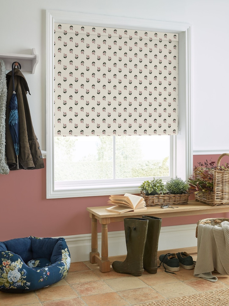 Laura Ashley Natural Beauchamp Made to Measure Roller Blind - Image 2 of 6