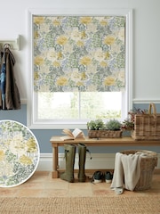 Laura Ashley Ochre Yellow Bernwood Made to Measure Roman Blind - Image 1 of 6