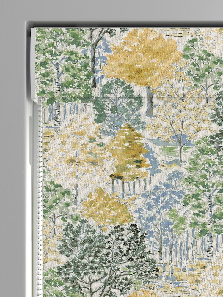 Laura Ashley Ochre Yellow Bernwood Made to Measure Roman Blind - Image 5 of 6