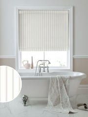 Laura Ashley Natural Farnworth Made to Measure Roman Blind - Image 1 of 6