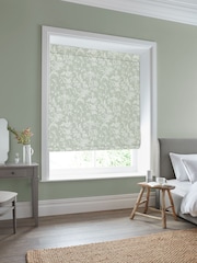 Laura Ashley Sage Green Lloyd Made to Measure Roman Blind - Image 2 of 6