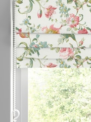 Laura Ashley Cream/Red Rosalind Made to Measure Roman Blind - Image 3 of 6