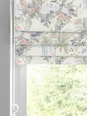 Laura Ashley Purple Linlithgow Made to Measure Roman Blind - Image 3 of 6