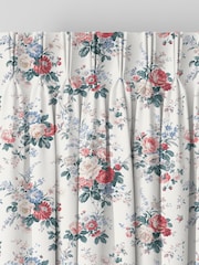Laura Ashley Cream/Red Stowe Made to Measure Curtains - Image 3 of 9