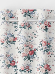 Laura Ashley Cream/Red Stowe Made to Measure Curtains - Image 7 of 9