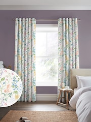 Laura Ashley Multi Elston Garden Made to Measure Curtains - Image 1 of 9