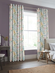Laura Ashley Multi Elston Garden Made to Measure Curtains - Image 2 of 9