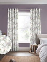 Laura Ashley Purple Linlithgow Made to Measure Curtains - Image 1 of 9