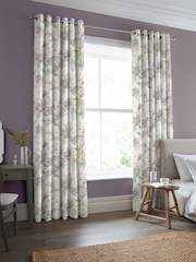 Laura Ashley Purple Linlithgow Made to Measure Curtains - Image 2 of 9