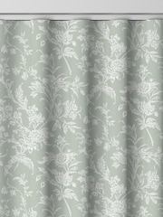 Laura Ashley Sage Green Lloyd Made to Measure Curtains - Image 8 of 9