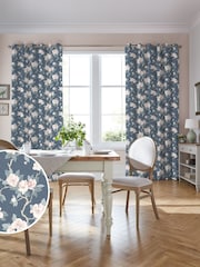 Laura Ashley Seaspray Blue Maya Made to Measure Curtains - Image 1 of 9