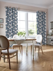 Laura Ashley Seaspray Blue Maya Made to Measure Curtains - Image 2 of 9