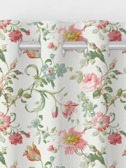 Laura Ashley Cream/Red Rosalind Made to Measure Curtains - Image 8 of 9