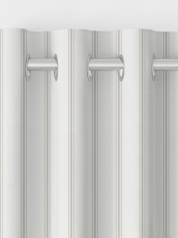 Laura Ashley Natural Farnworth Made to Measure Curtains - Image 7 of 9