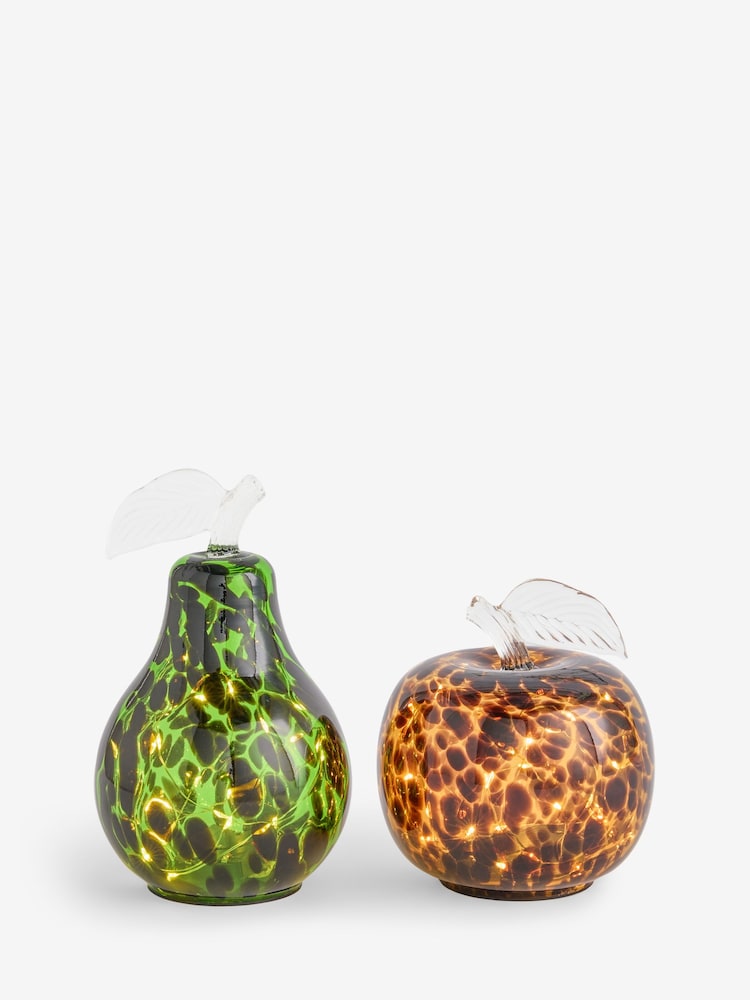 Multi Animal Pair of Fruit Feature Light - Image 1 of 4 Multi Animal Pair of Fruit Feature Light - Image 1 of 4
