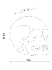 Silver Skull Battery Operated Feature Light - Image 4 of 4