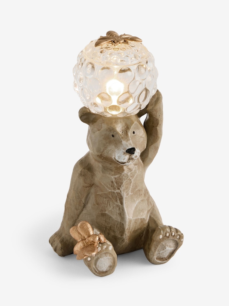 Natural Bertie Bear Battery Operated Feature Light - Image 4 of 4 Natural Bertie Bear Battery Operated Feature Light - Image 4 of 4