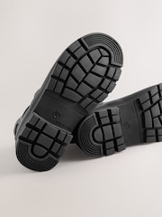 Black Warm Lined Ankle Wellies - Image 5 of 5