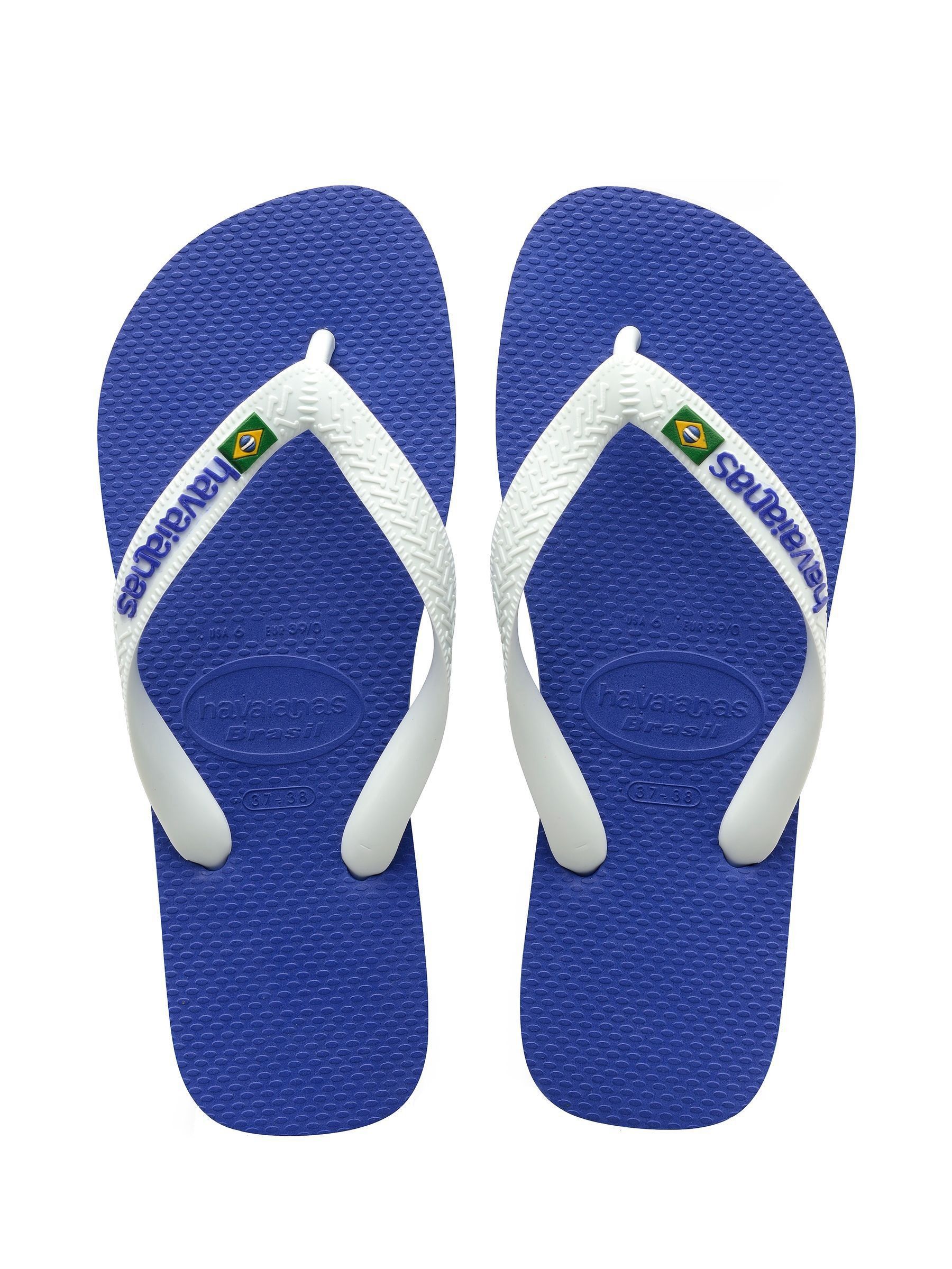 Havaianas Unisex Blue Marine Logo Flip Flop - Image 5