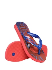 Havaianas Kids Red Top Marvel II Sandals - Image 4 of 6