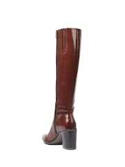 Marrón - Botas de caña alta y ancha hasta la rodilla Cagliari de Jones Bootmaker - Imagen 3 de 5