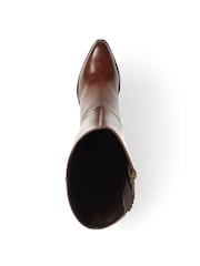 Marrón - Botas de caña alta y ancha hasta la rodilla Cagliari de Jones Bootmaker - Imagen 4 de 5