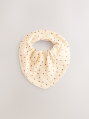 Pink Baby Beanie and Dribble Bib Set 4 Piece (0-18mths) - Image 4 of 7