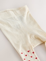 Ecru Christmas Bow Baby Tights (0mths-2yrs) - Image 4 of 4