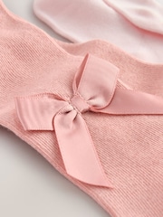 Pink Baby Bow Tights (0mths-2yrs) - Image 5 of 6