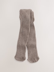 Chocolate Brown Baby Tights 3 Pack (0mths-2yrs) - Image 4 of 7