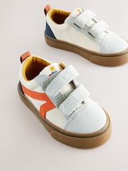 Multi Wide Fit (G) Touch Fastening Skate Trainers - Image 3 of 7