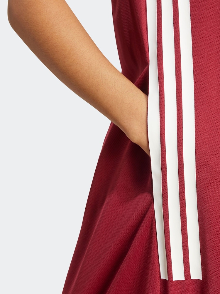 Buy adidas Red Tiro Sleeveless Trapeze Maxi Dress from Next India
