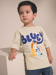 Neutral Bluey Short Sleeve T-Shirt (3mths-7yrs) - Image 1 of 7