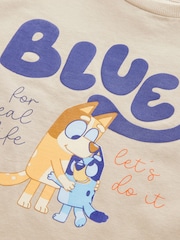 Neutral Bluey Short Sleeve T-Shirt (3mths-7yrs) - Image 7 of 7