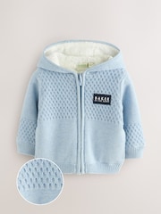 Baker by Ted Baker Blue Knitted Jacket - Image 1 of 6