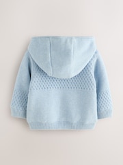 Baker by Ted Baker Blue Knitted Jacket - Image 2 of 6