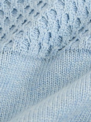 Baker by Ted Baker Blue Knitted Jacket - Image 3 of 6